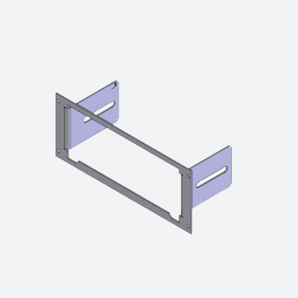Havis 1-Piece Equipment Mounting Bracket, 3.5-in. Mounting Space, Fits SoundOff Signal C-EB35-S38-1P