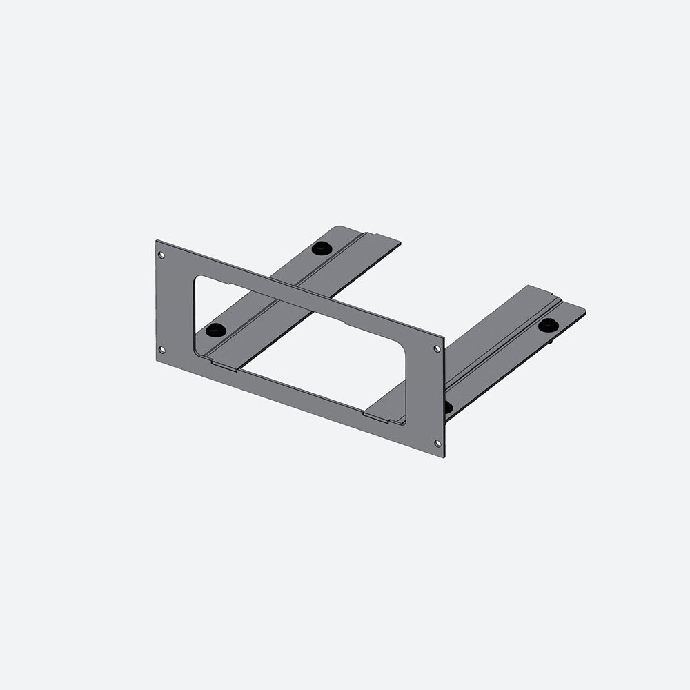 Havis 1-Piece Equipment Mounting Bracket, 3.5-in. Mounting Space, Fits 10-8 Video Arsenal Model MDVR-4AN C-EB35-VHD-1P