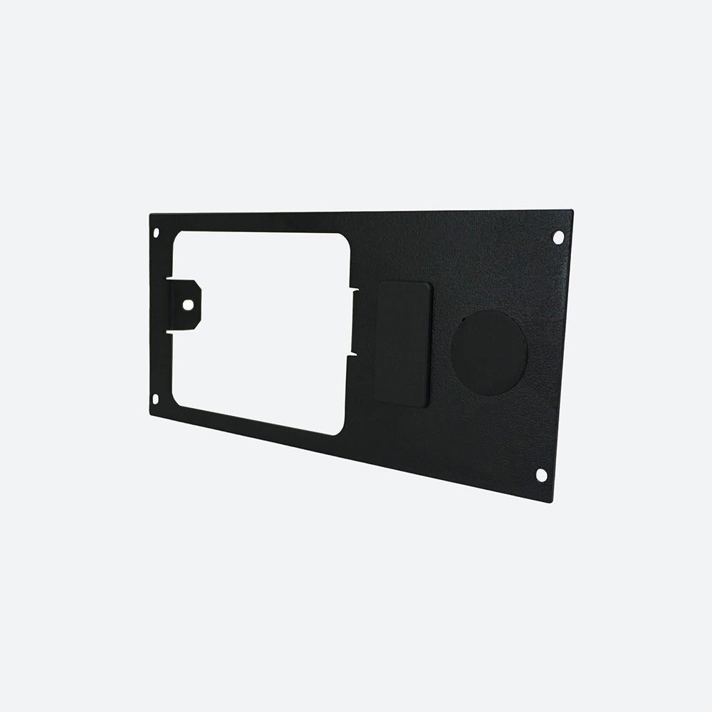 Havis 1-Piece Equipment Mounting Bracket, 4-in. Mounting Space, Fits Whelen CCTL8 & CCP9 C-EB40-CCT-1P
