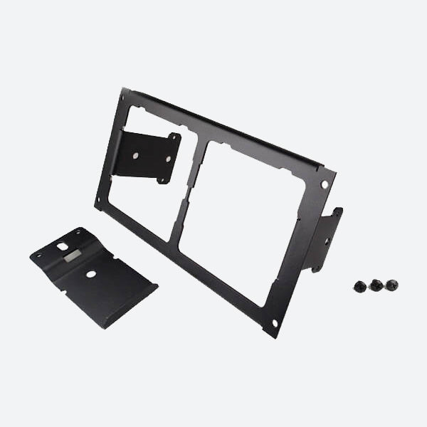 Havis 1-Piece Equipment Mounting Bracket, 4.5-in. Mounting Space, Fits Two Motorola APX-Series Chargers C-EB45-AP2-1P