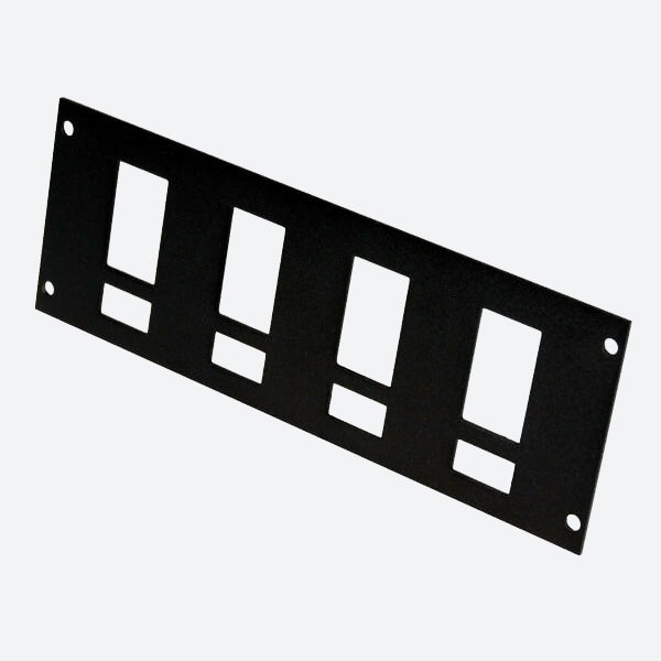 Havis 3-in. High Plate With (4) Switch & Legend Cutouts C-PS-4-L