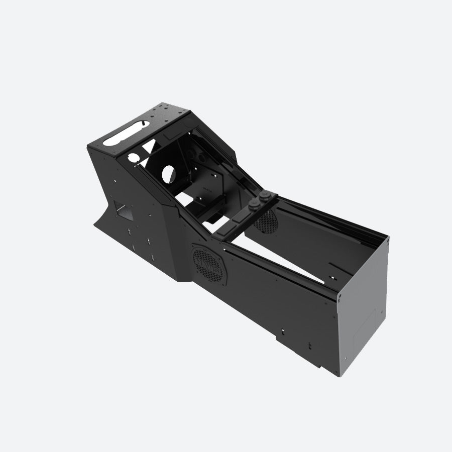 Havis Vehicle-Specific 22-in. Angled Console for 2020-2025 Ford Interceptor Utility C-VS-1012-INUT-2
