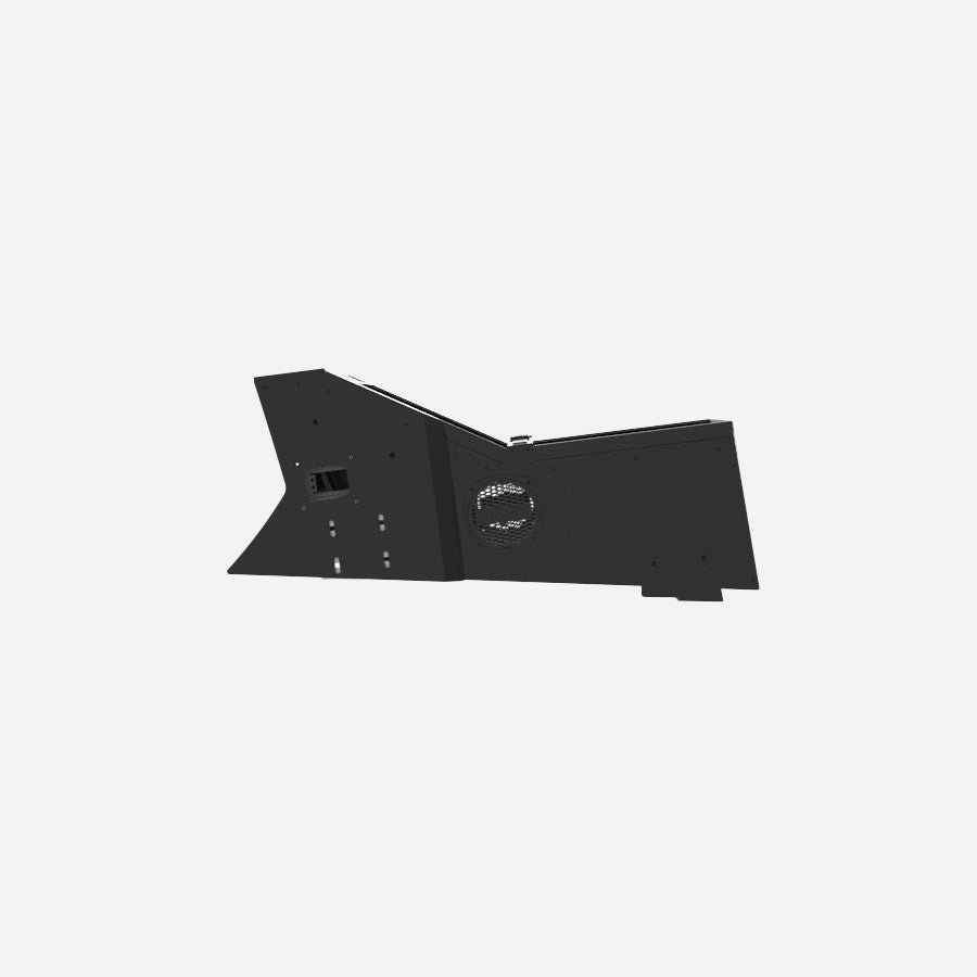 Havis Vehicle-Specific 22-in. Angled Console for 2020-2025 Ford Interceptor Utility C-VS-1012-INUT-2