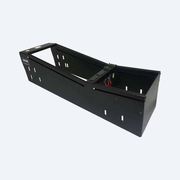 Havis Vehicle-Specific 23-in. Angled Console for 2020-2025 Ford Interceptor Utility C-VS-1508-INUT