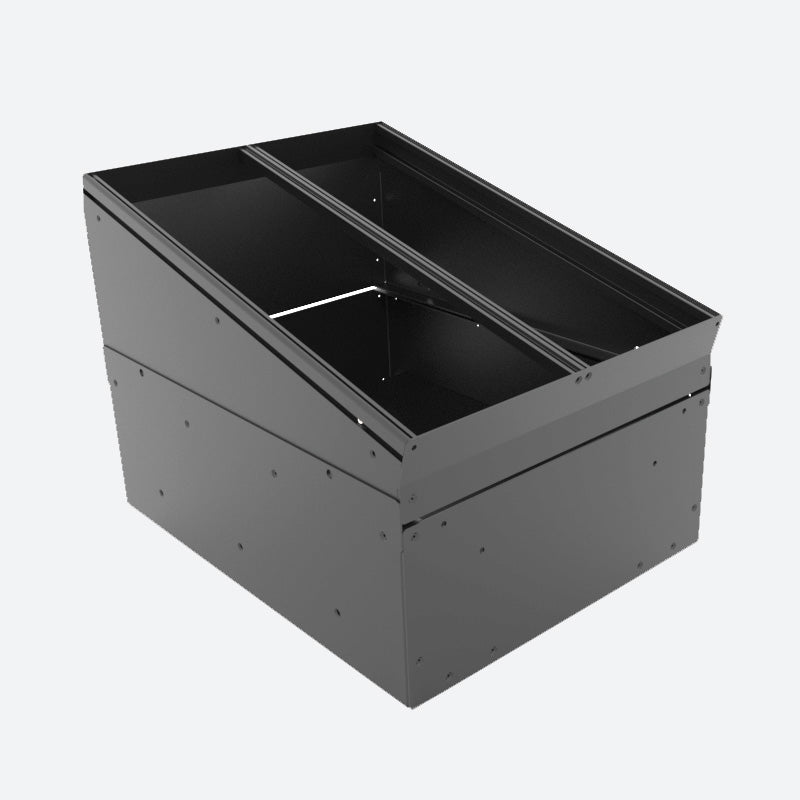 Havis Vehicle-Specific 23-in. Double Width Console for 2004-2025 International with 46? of Enclosed Space C-VSD-2300-IN1