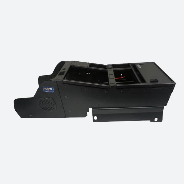 Havis Vehicle-Specific 15-in. Wide Angled Console with Internal PocketJet 6 & 7 Printer Mount for 2021-2024 Chevrolet Tahoe Police Pursuit Vehicle C-VSW-1005-TAH-PM