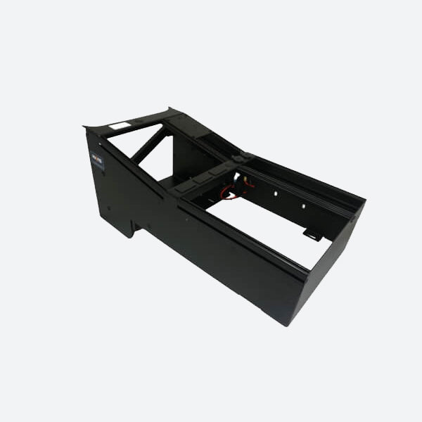 Havis Vehicle-Specific 22-in. Wide Angled Console for 2021-2024 Chevrolet Tahoe Police Pursuit Vehicle C-VSW-1012-TAH