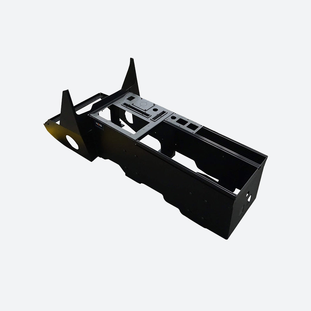 Havis Vehicle-Specific 20-in. Wide Angled Console for 2022-2025 Ford F-150 Lightning C-VSW-2000-LTNG