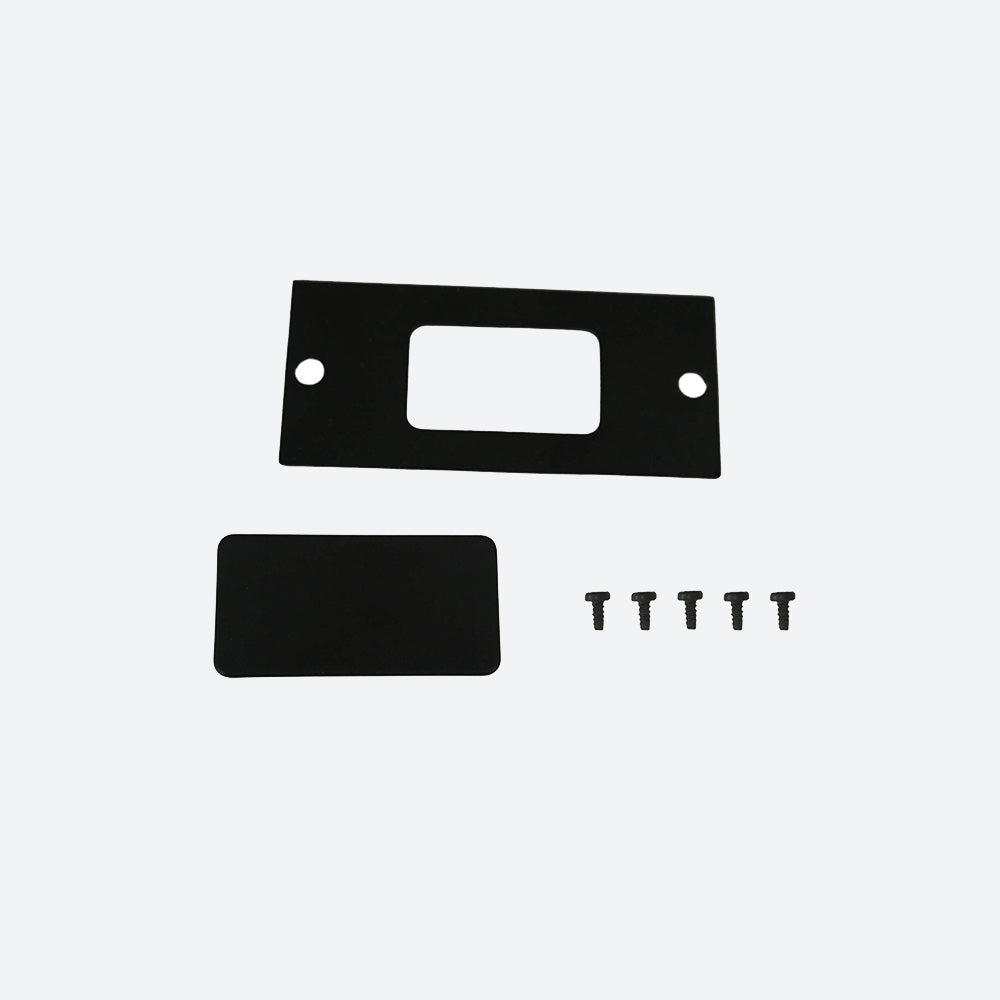 Havis Console Accessory Bracket with 1 Blank for Rectangular Accessories for 3.3-in. Section of VSW Consoles C-W-BL1