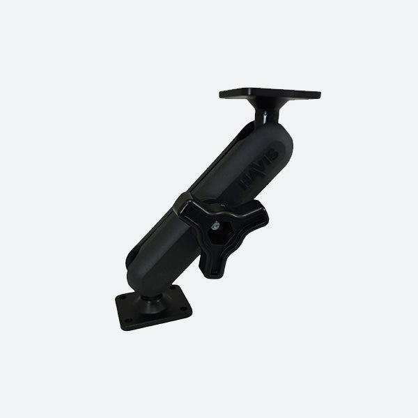 Havis Dual Ball Mount with 1.00-in. Knob-Style Long Housing & Two Standard AMPS Plates DBM-1100-KL-0101