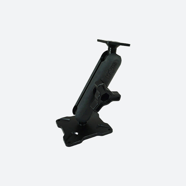Havis Dual Ball Mount with 1.00-in. Knob-Style Long Housing, One Standard AMPS Plate & One Standard VESA 75 Plate DBM-1100-KL-0103