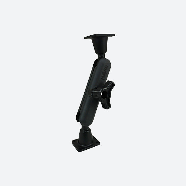 Havis Dual Ball Mount with 1.00-in. Knob-Style Long Housing & Two Long AMPS Plates DBM-1100-KL-0202