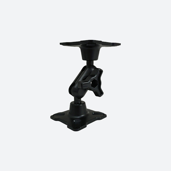 Havis Dual Ball Mount with 1.00-in. Knob-Style Standard Housing & Two Long VESA 75 Plates DBM-1100-KS-0404