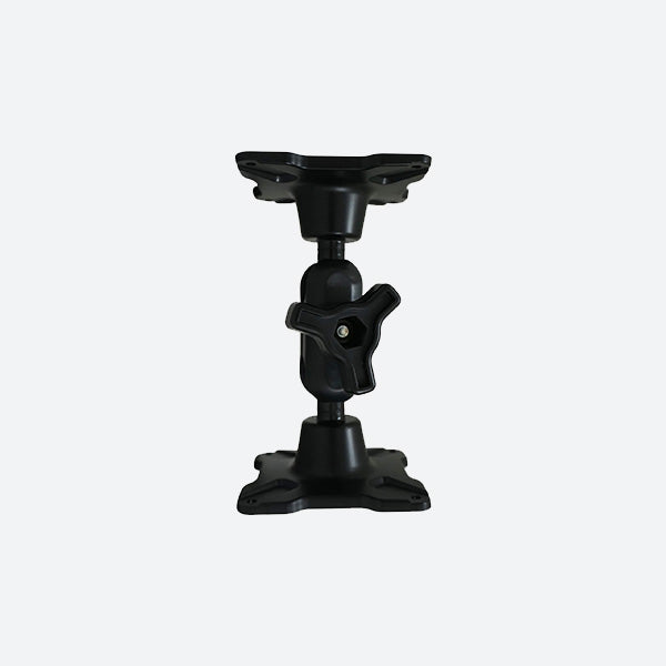 Havis Dual Ball Mount with 1.00-in. Knob-Style Standard Housing & Two Long VESA 75 Plates DBM-1100-KS-0404