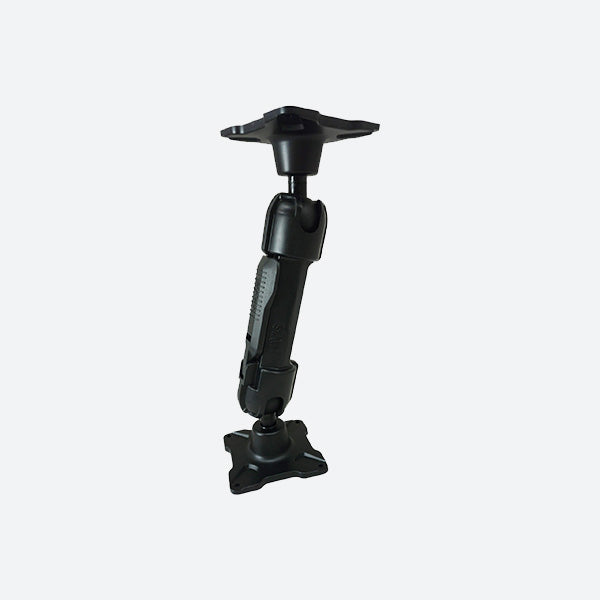 Havis Dual Ball Mount with 1.50-in. Clamp-Style Long Housing, Two Long VESA 75 Plates DBM-1150-CL-0404