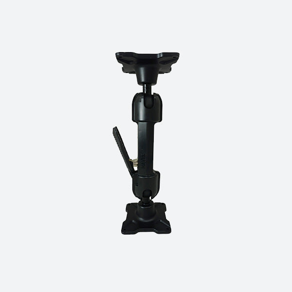 Havis Dual Ball Mount with 1.50-in. Clamp-Style Long Housing, Two Long VESA 75 Plates DBM-1150-CL-0404