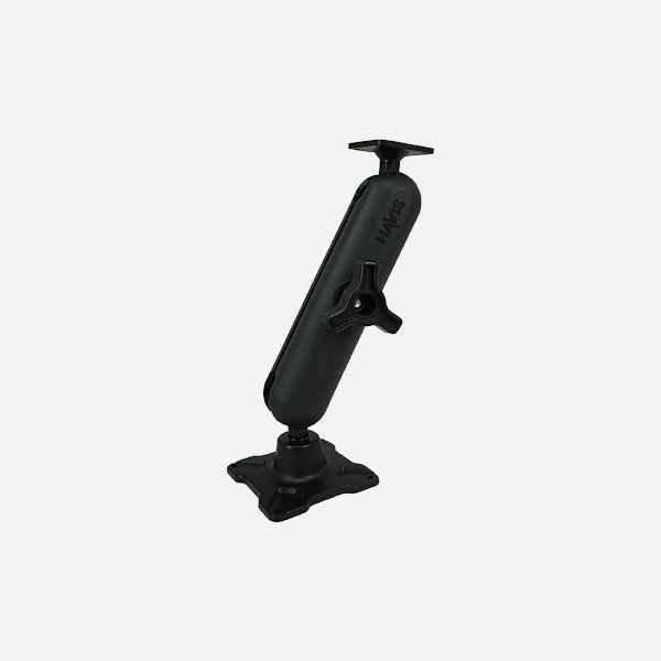 Havis Dual Ball Mount with 1.50-in. Knob-Style Long Housing, One Standard AMPS Plate & One Long VESA 75 Plate DBM-1150-KL-0104