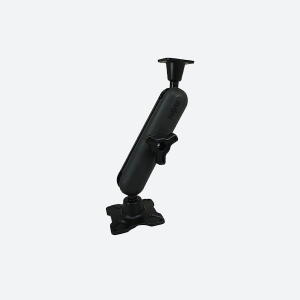 Havis Dual Ball Mount with 1.50-in. Knob-Style Long Housing, One Long AMPS Plate & One Long VESA 75 Plate DBM-1150-KL-0204