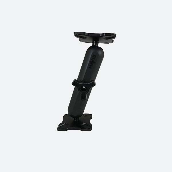 Havis Dual Ball Mount with 1.50-in. Knob-Style Long Housing & Two Standard VESA 75 Plates DBM-1150-KL-0303