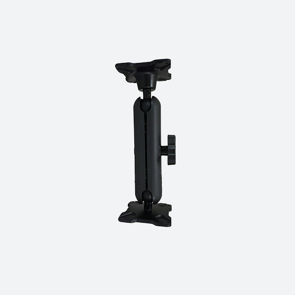 Havis Dual Ball Mount with 1.50-in. Knob-Style Long Housing, One Standard VESA 75 Plate & One Long VESA 75 Plate DBM-1150-KL-0304