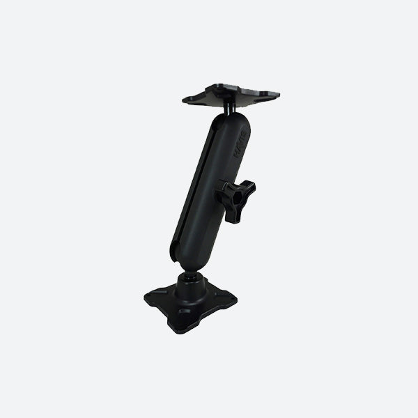 Havis Dual Ball Mount with 1.50-in. Knob-Style Long Housing, One Standard VESA 75 Plate & One Long VESA 75 Plate DBM-1150-KL-0304