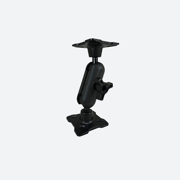 Havis Dual Ball Mount with 1.50-in. Knob-Style Standard Housing, Two Long Stem VESA 75 Plates DBM-1150-KS-0404