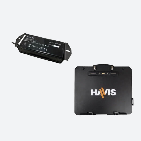 Havis Dock for Getac K120 with Tri RF and Power Supply DS-GTC-1002-3