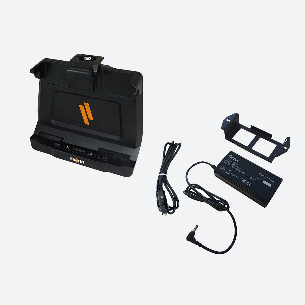 Havis Dock for Getac ZX10 with Cigarette Lighter Plug Power Adapter DS-GTC-1302