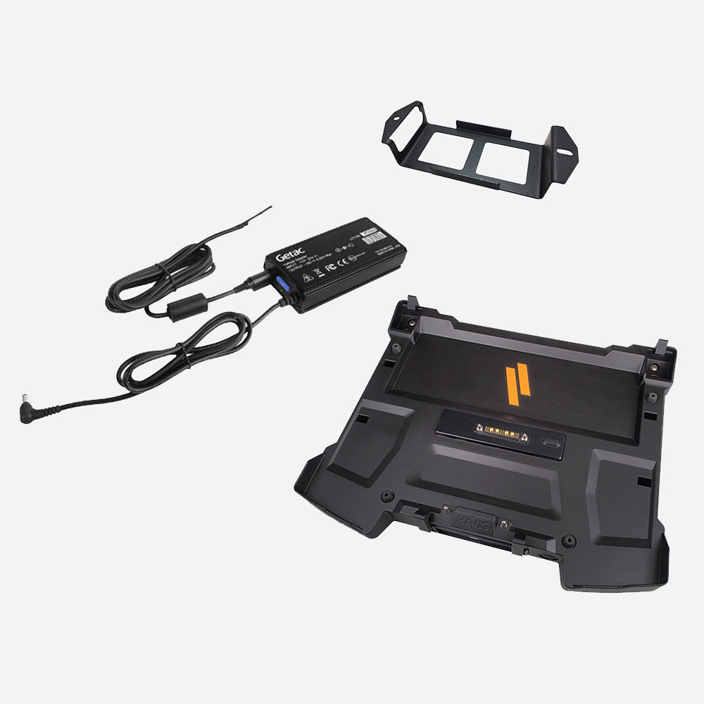 Havis Dock for Getac S410 with Bare Wire Power Supply DS-GTC-617-BW