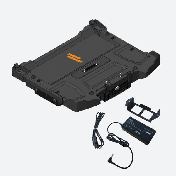 Havis Getac Dock for Getac S410 with Lighter Plug Power Adapter DS-GTC-617