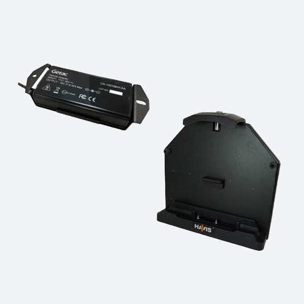 Havis Cradle for Getac A140 with Lighter Plug Power Supply DS-GTC-806