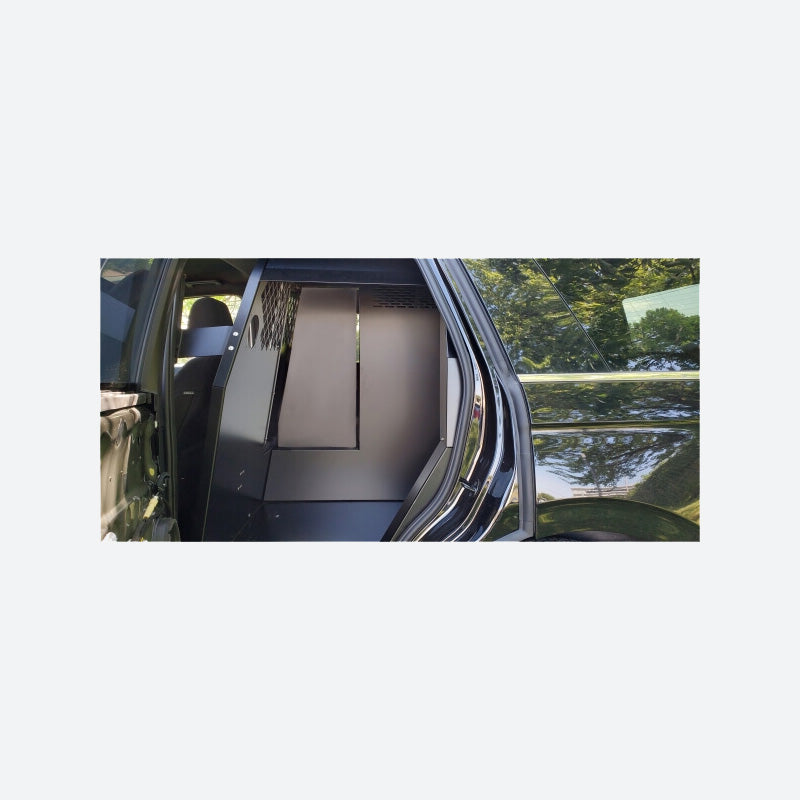 Havis Dual K9 Divider With Door For 2018-2024 Ford Expedition – Black K9-A-112-B
