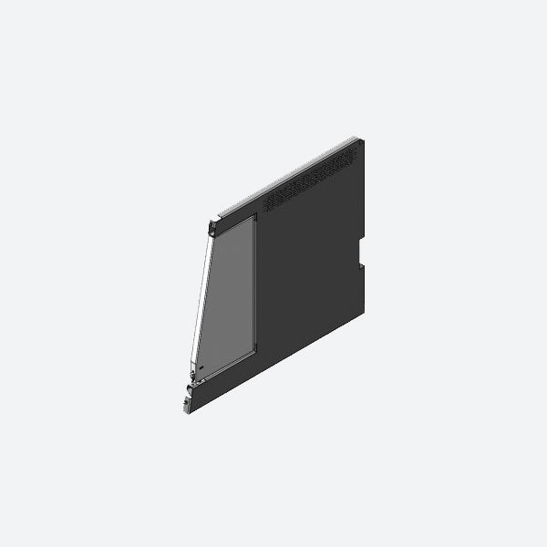 Havis Dual K9 Divider With Door For 2021-2024 Chevrolet Tahoe Extended K9 – Black K9-A-115-B