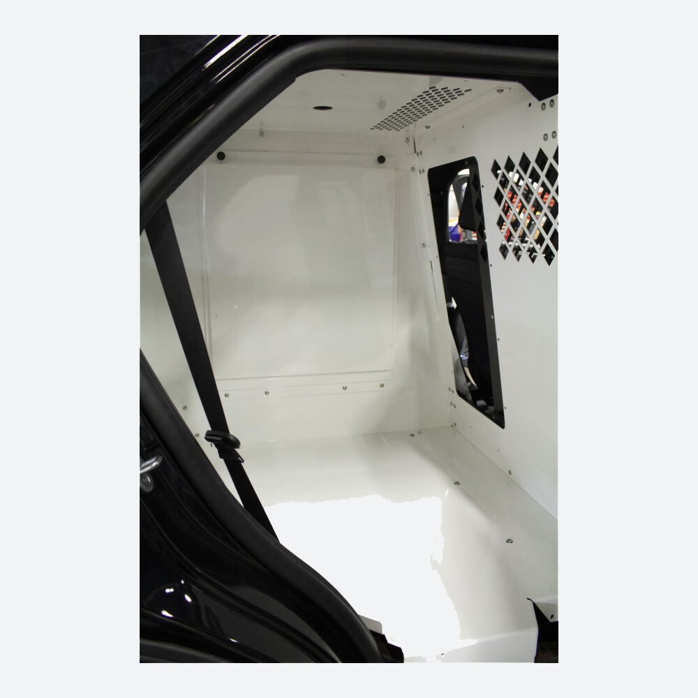 Havis K9 Prisoner Transport System For 2020-2025 Ford Interceptor Utility – White K9-F28-PT