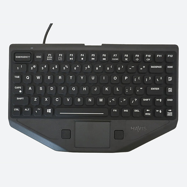 Havis Rugged Keyboard with Emergency Key KB-1001