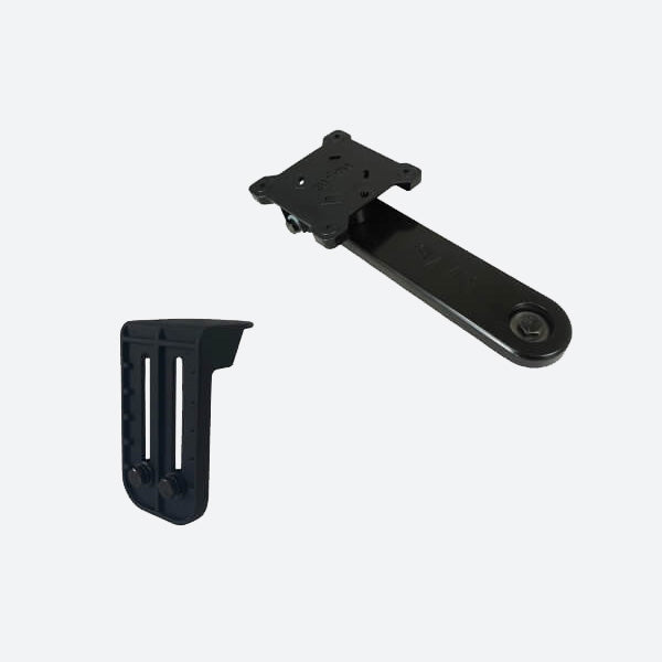 Havis Swivel Arm Mount With Side Mount Bracket, 6? Base MD-ARM-0600-L