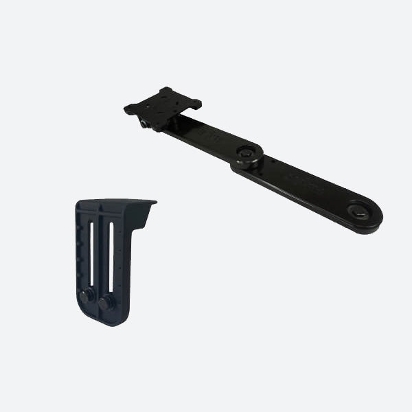 Havis Swivel Arm Mount With Side Mount Bracket, 6-in. Base, 6-in. Extension MD-ARM-0606-L