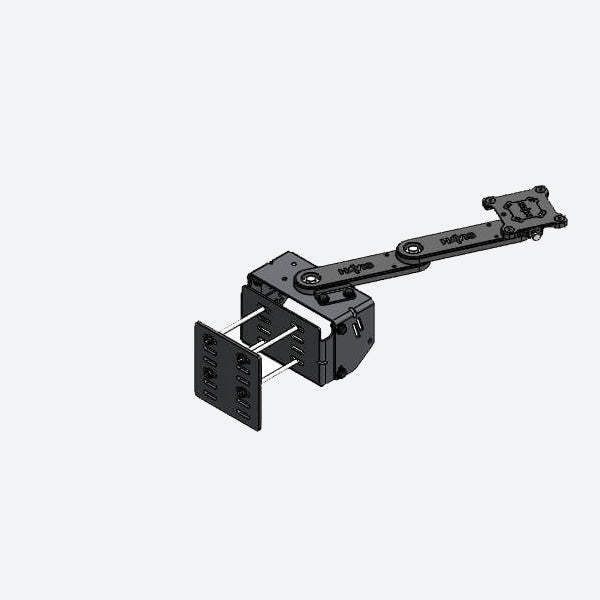 Havis Forklift Pillar Mount & Swivel Arm For Keyboards With 6-in. Base & 6-in. Extension MH-ARM-0606