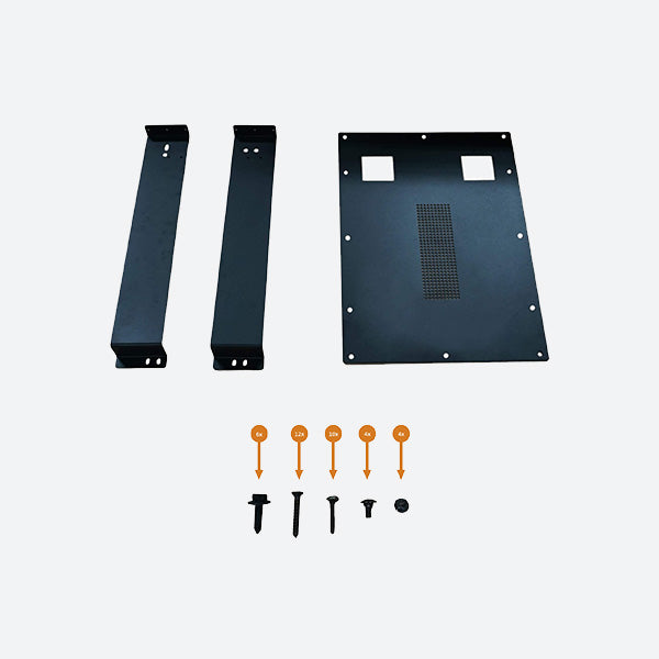 Havis Middle Partition Filler Panel Mounting Kit for 2015-2025 Ford Transit Window Van P-MFK-12