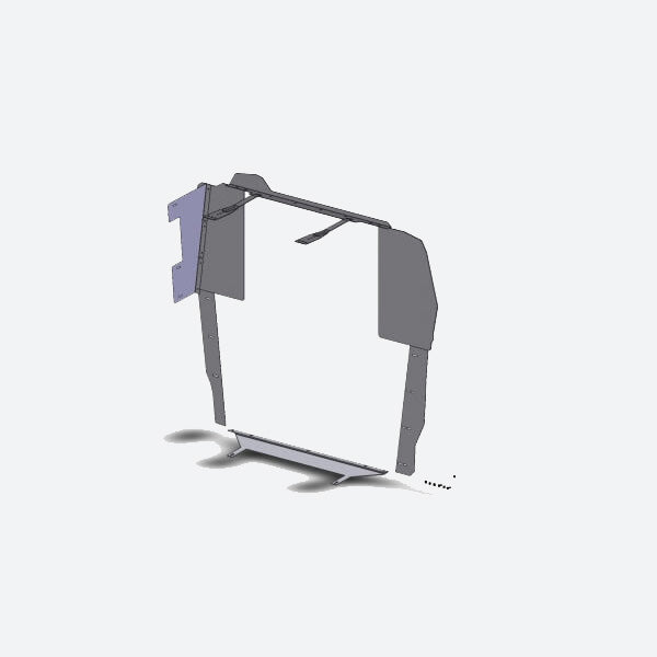Havis Front Partition Filler Panel Mounting Kit for 2008-2025 Chevrolet G-Series P-MFK-4