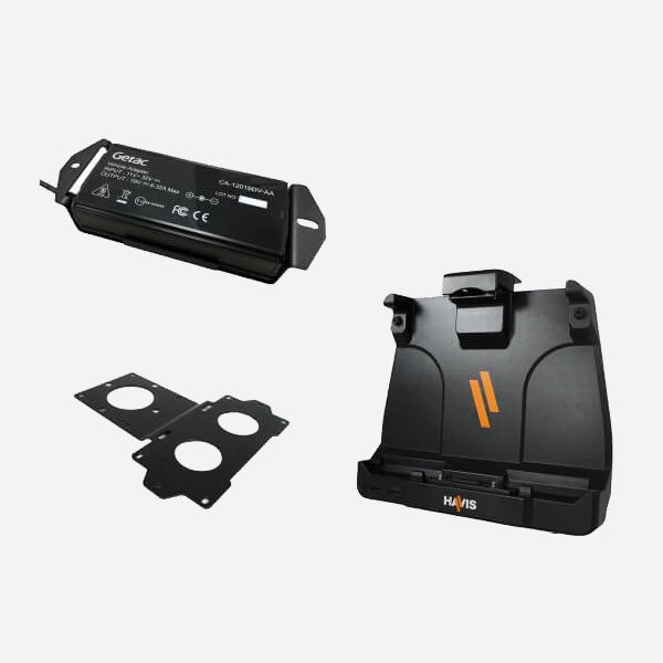 Havis Dock for Getac UX10 with Lighter Plug Power Supply PKG-DS-GTC-1102