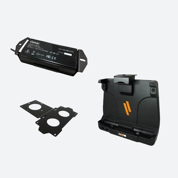 Havis Cradle for Getac UX10 with Lighter Plug Power Supply PKG-DS-GTC-1106