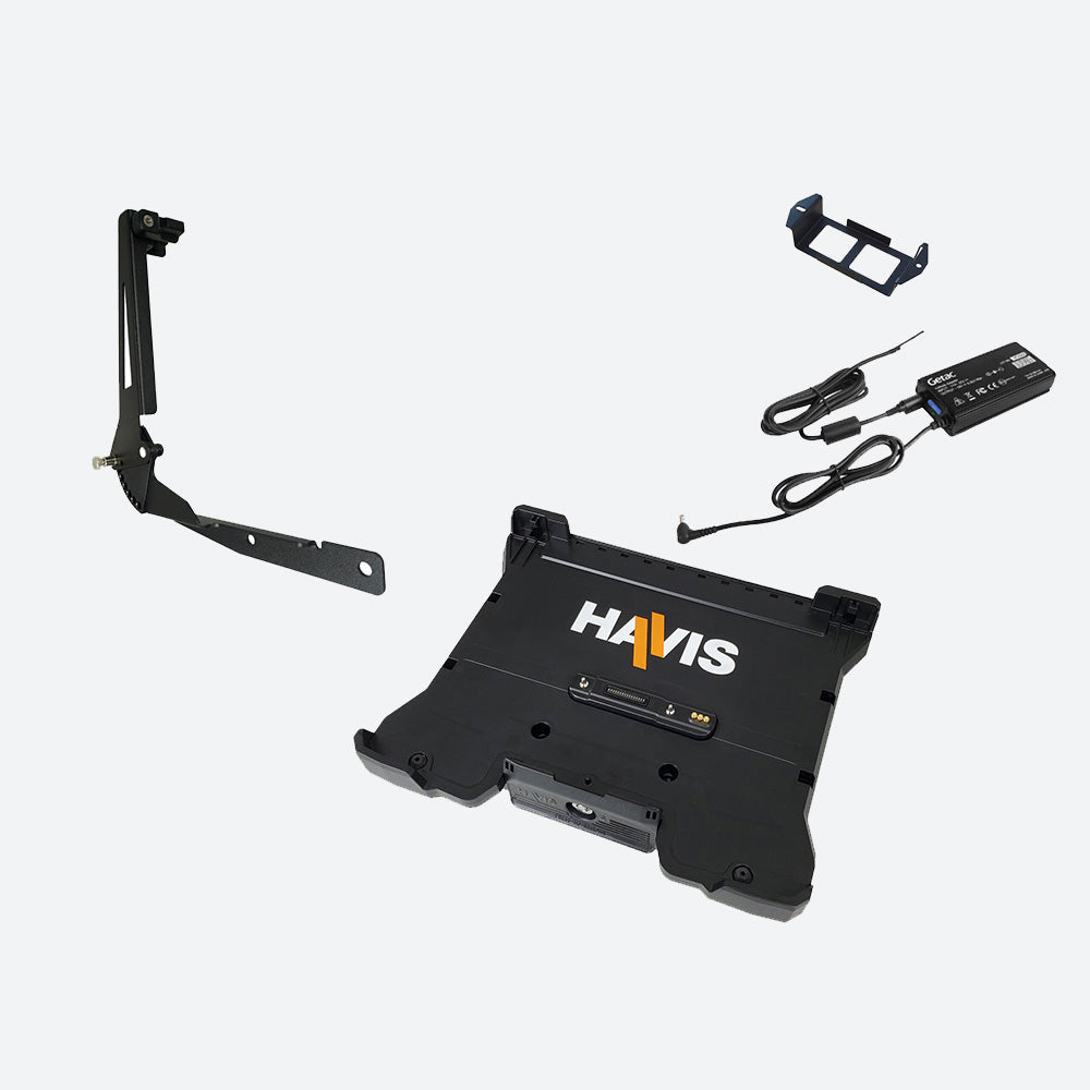 Havis Dock for Getac B360 and B360 Pro with Tri RF and Power Supply PKG-DS-GTC-1205-3-BW