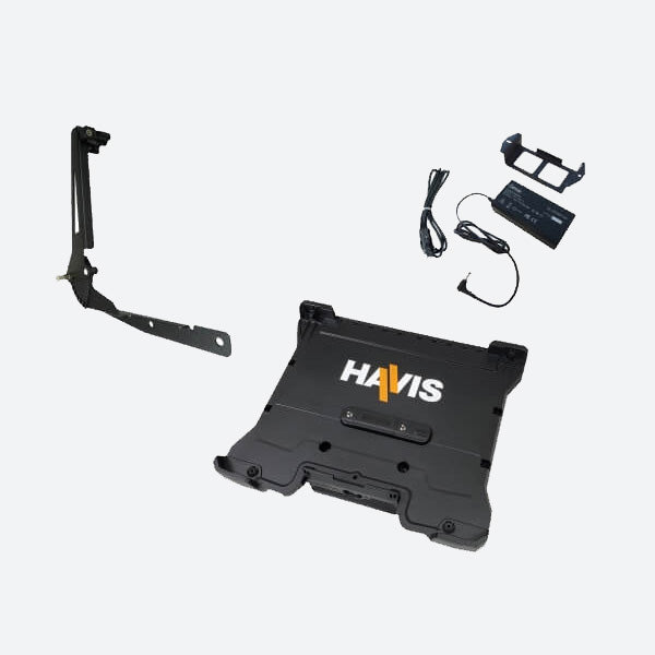 Havis Cradle for Getac B360 and B360 Pro with Lighter Plug Power Supply PKG-DS-GTC-1207
