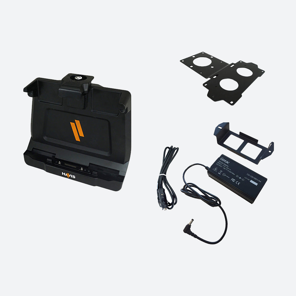 Havis Dock for Getac ZX10 Cigarette Lighter Plug Power Supply PKG-DS-GTC-1302