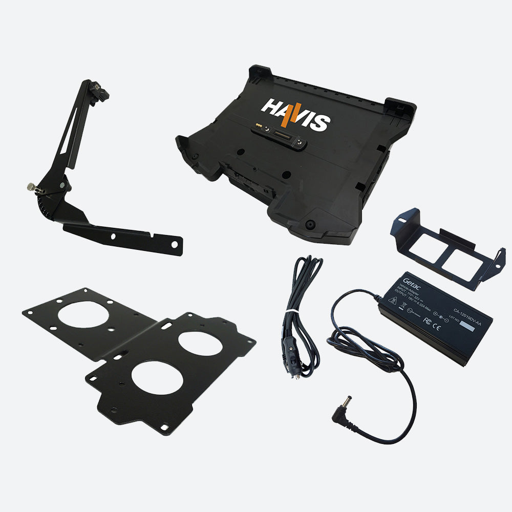 Havis Dock for Getac S510 with Tri RF and Lighter Plug Power Supply PKG-DS-GTC-1402-3