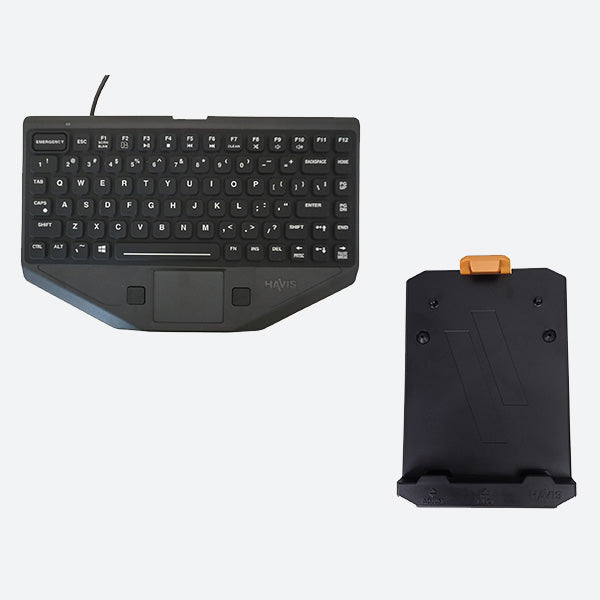 Havis Package – Rugged Keyboard With Mount (Includes Emergency Key) PKG-KB-2001