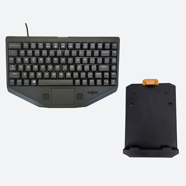 Havis Rugged Chiclet Style Keyboard With Mount PKG-KB-2003
