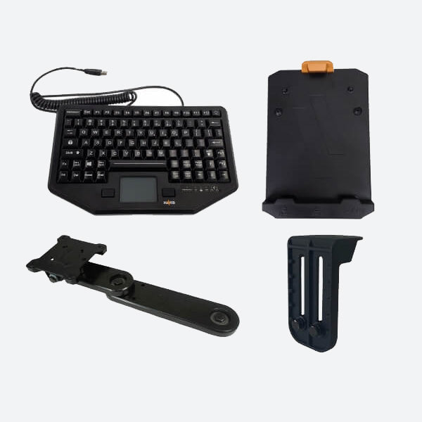 Havis Premium Package – Chiclet Style Keyboard With Mount PKG-KBM-105-1