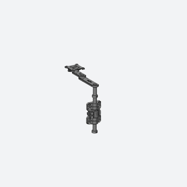 Havis Package – Swivel Arm & Side Pole Mounts With 6-in. Base, 3-in. Extension PKG-MD-ARM-0603